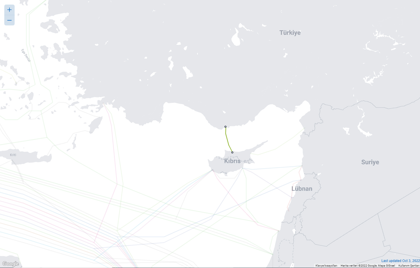 Turcyos-1 deniz altı internet hattı